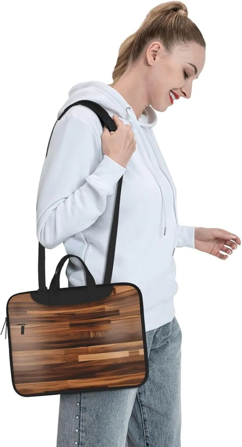 15.6-Inch Laptop Computer And Tablet Shoulder Bag Carrying Case,Business Casual,Yin Yang Pattern Print