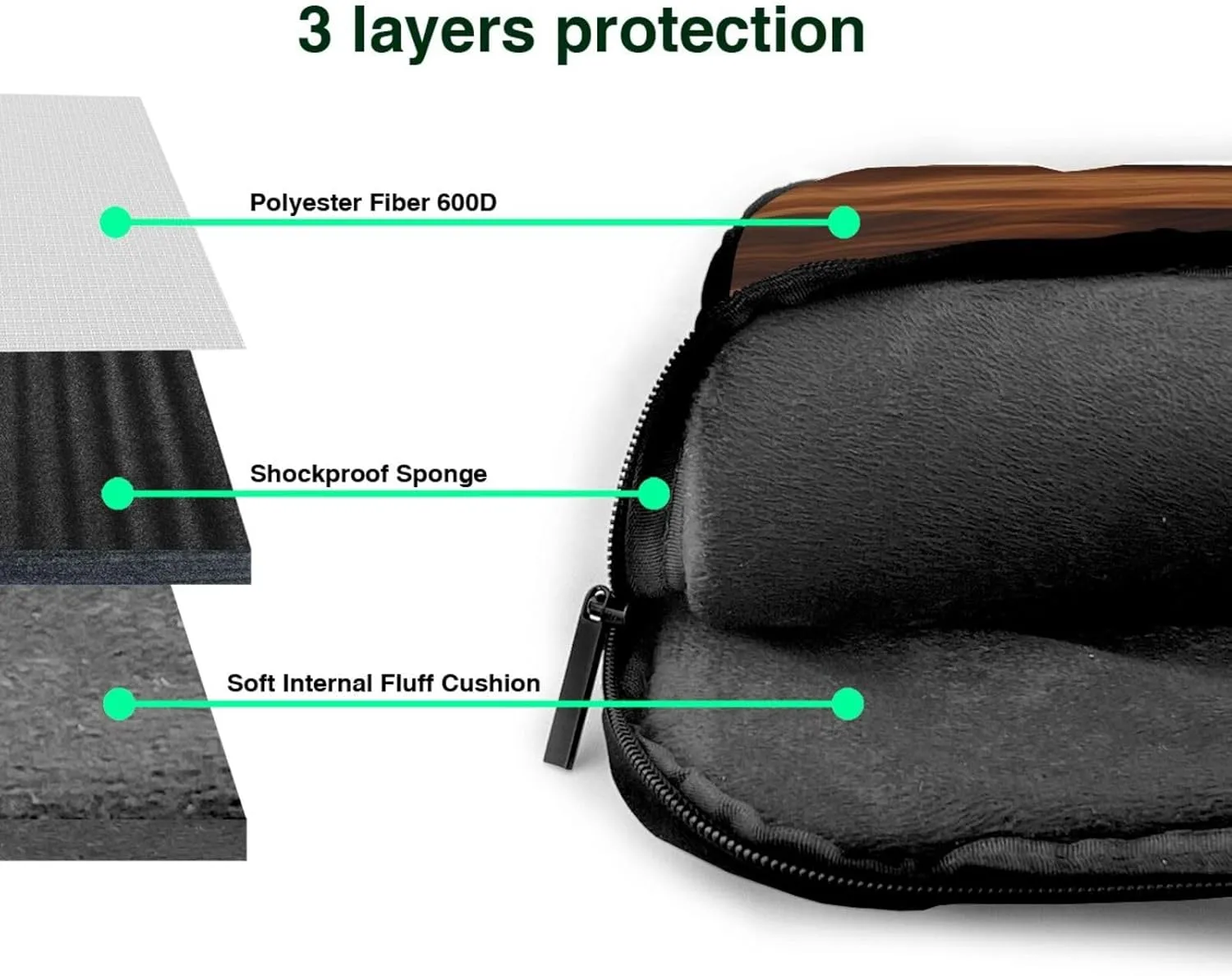 15.6-Inch Laptop Computer And Tablet Shoulder Bag Carrying Case,Business Casual,Yin Yang Pattern Print