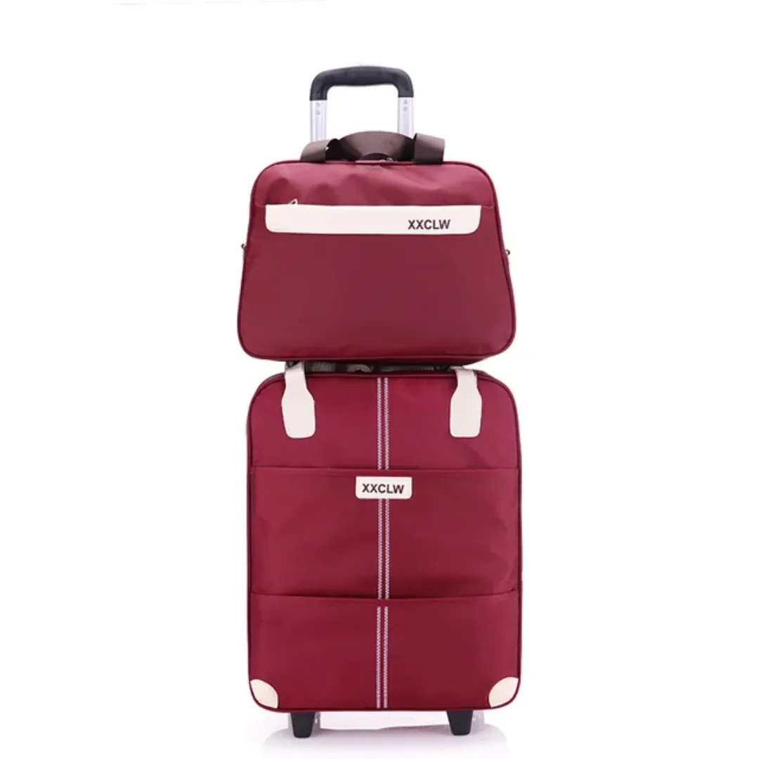 2 in 1 Travel Trolley Bags Carry on Bags
