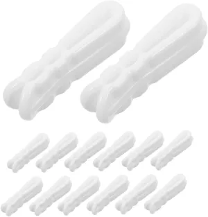 20-pack Vacuum Sealer Bags Clips Reusable Sealing Clips for Vacuum Storage Bags Space-saving Travel Compression for Packing Easy Open and Close Design