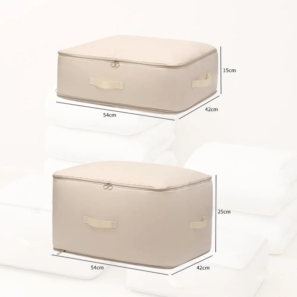 2025 New Ultra Space Saving Self Compression Organizer, Portable Space Saver Storage Packing Bags, Compression Storage Bag for Comforters, Blankets, Bedding (Pink, L - 54*42*30 cm)
