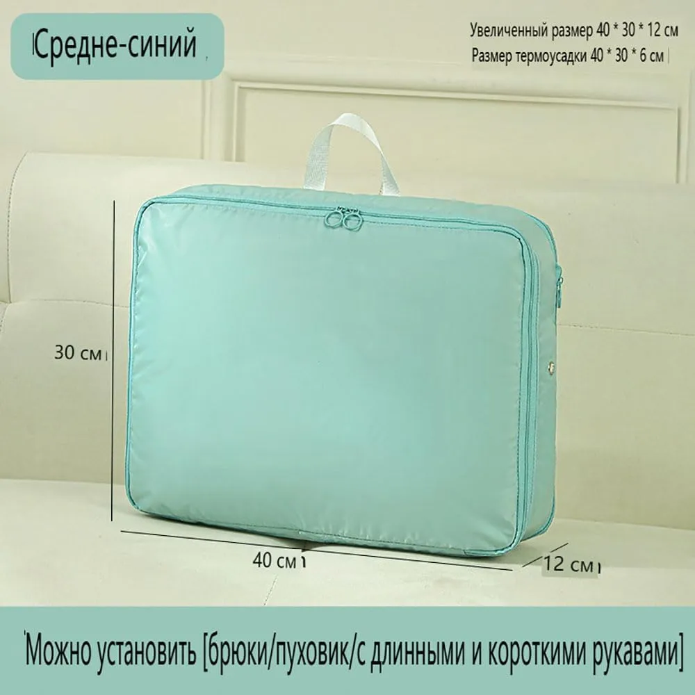 2025 Ultra Compact Self-Sealing Storage Solution – Giant Space-Saver for Travel & Home， Self-Shrinking Storage Bag (pink,Large)