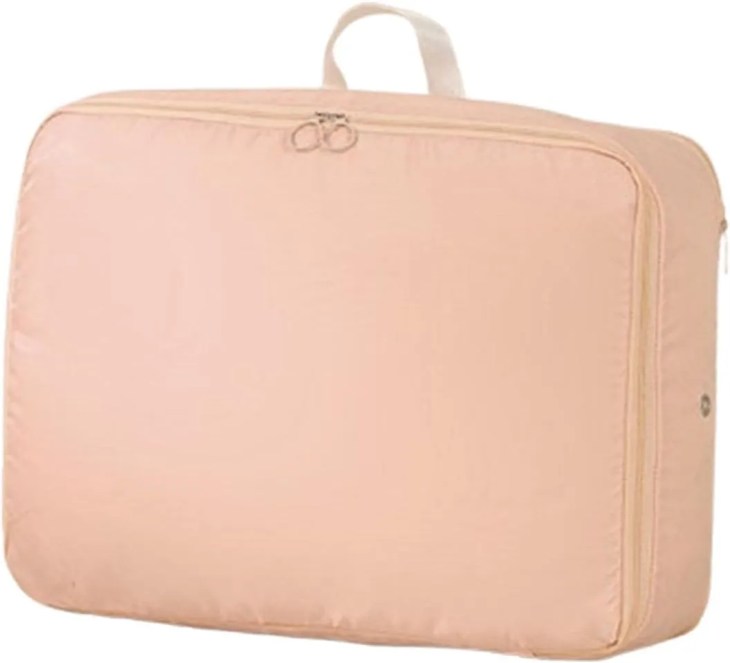 2025 Ultra Compact Self-Sealing Storage Solution – Giant Space-Saver for Travel & Home， Self-Shrinking Storage Bag (pink,Large)