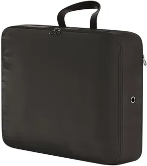 2PCS Compression Packing Cube Wardrobe Drawer Puffer Jacket Storage Foldable Luggage Suitcase Organizer Compressed Travel Clothes Bag(Black,40X30X18)