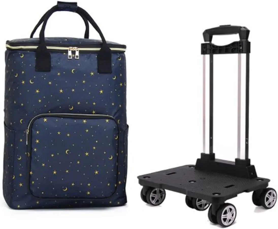 5-Wheeled Household Foldable and Detachable Shopping cart（ZX5J）