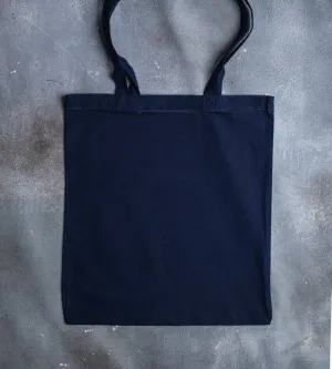 5oz Dyed Cotton Bag - Navy Blue - 380x420mm