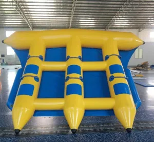 6 Seats Inflatable Towable Flying Fish Boat Popular Water Sports Game