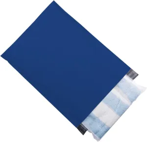 #7 150 PCS 14.5x19 inch Biodegradable Poly Mailers, Compostable Envelopes Shipping Bags, Eco Friendly Packaging Envelopes Supplies Mailing Bags, Blue/Navy