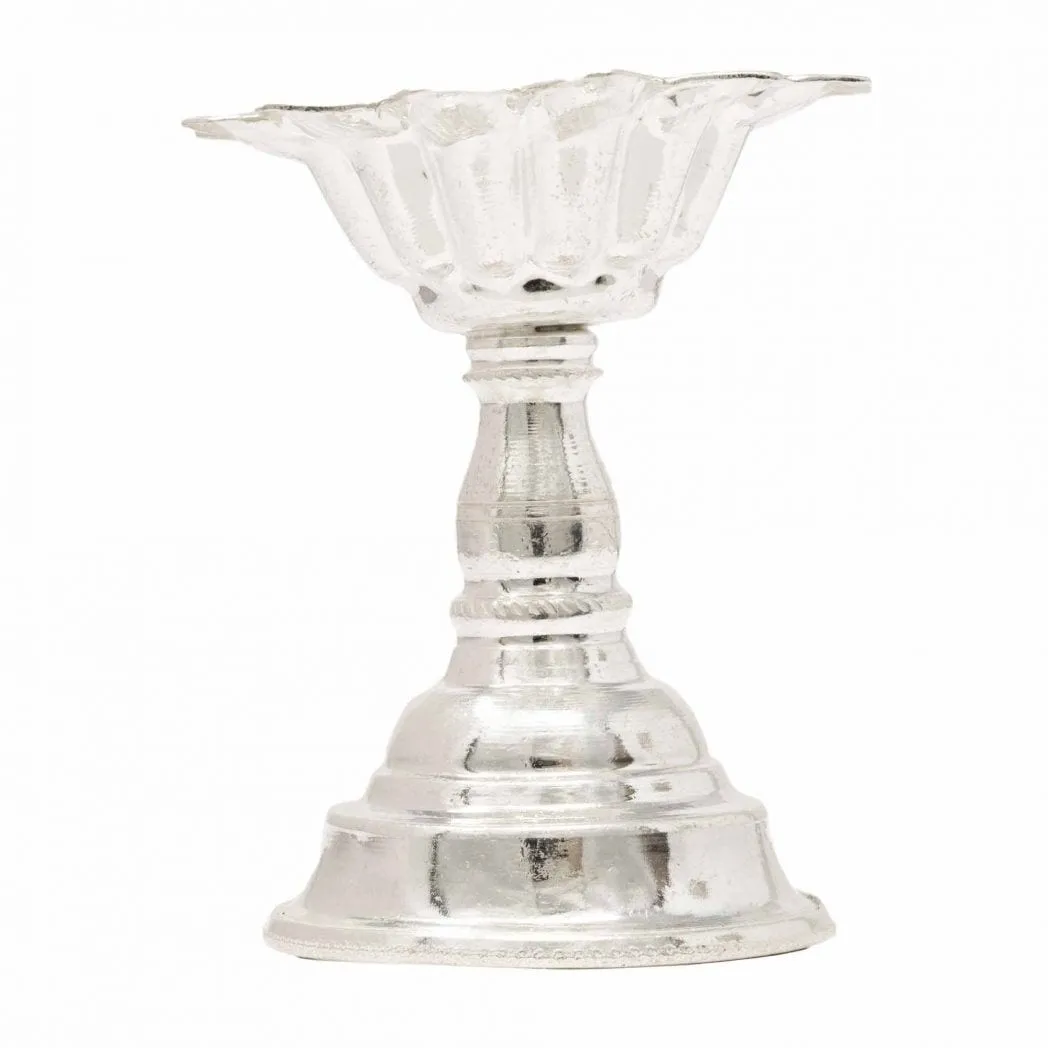 92.5 Silver Diya/Lamp