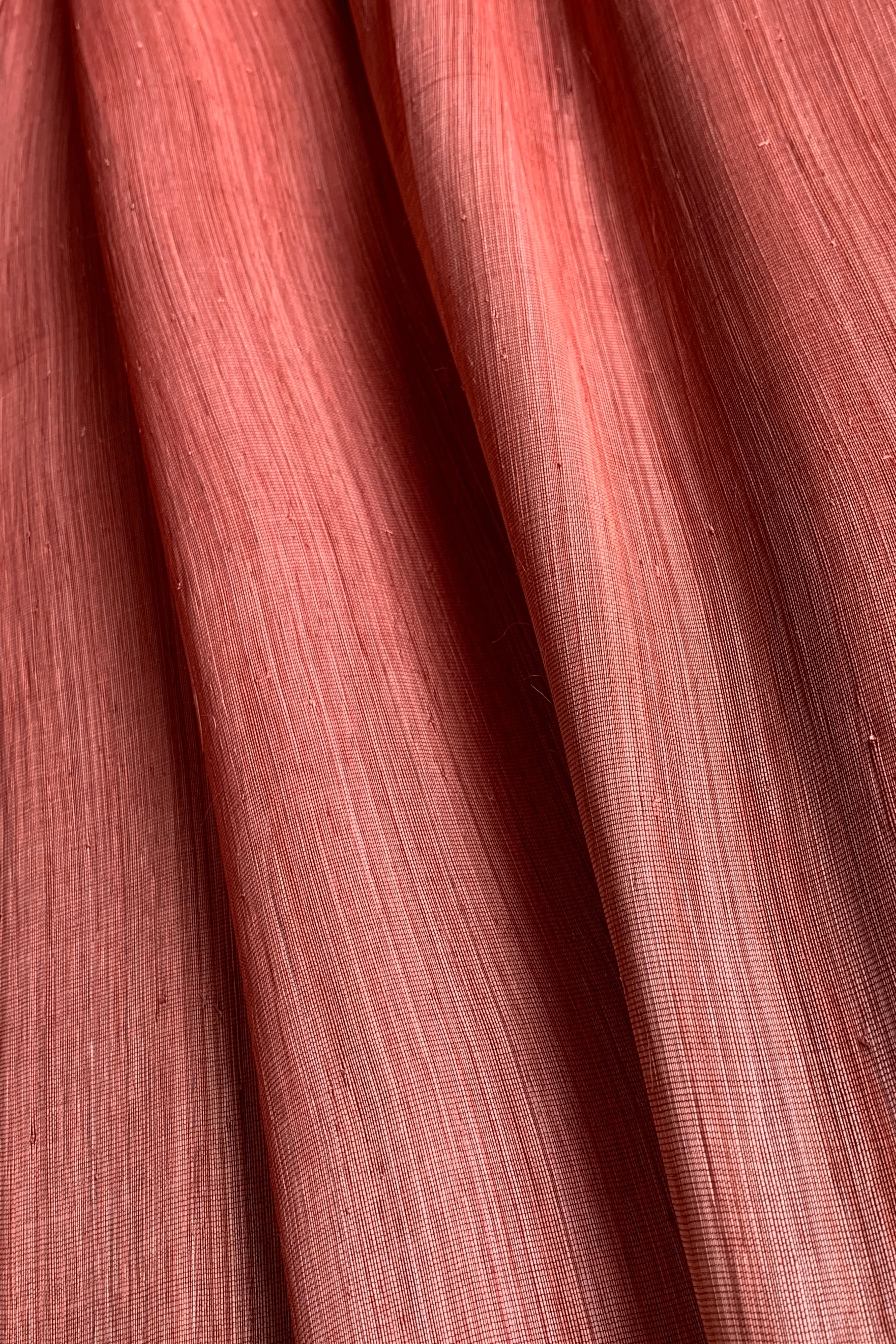 Abaca Silk - Natural dye in Sibukaw Tree / Sappan Wood