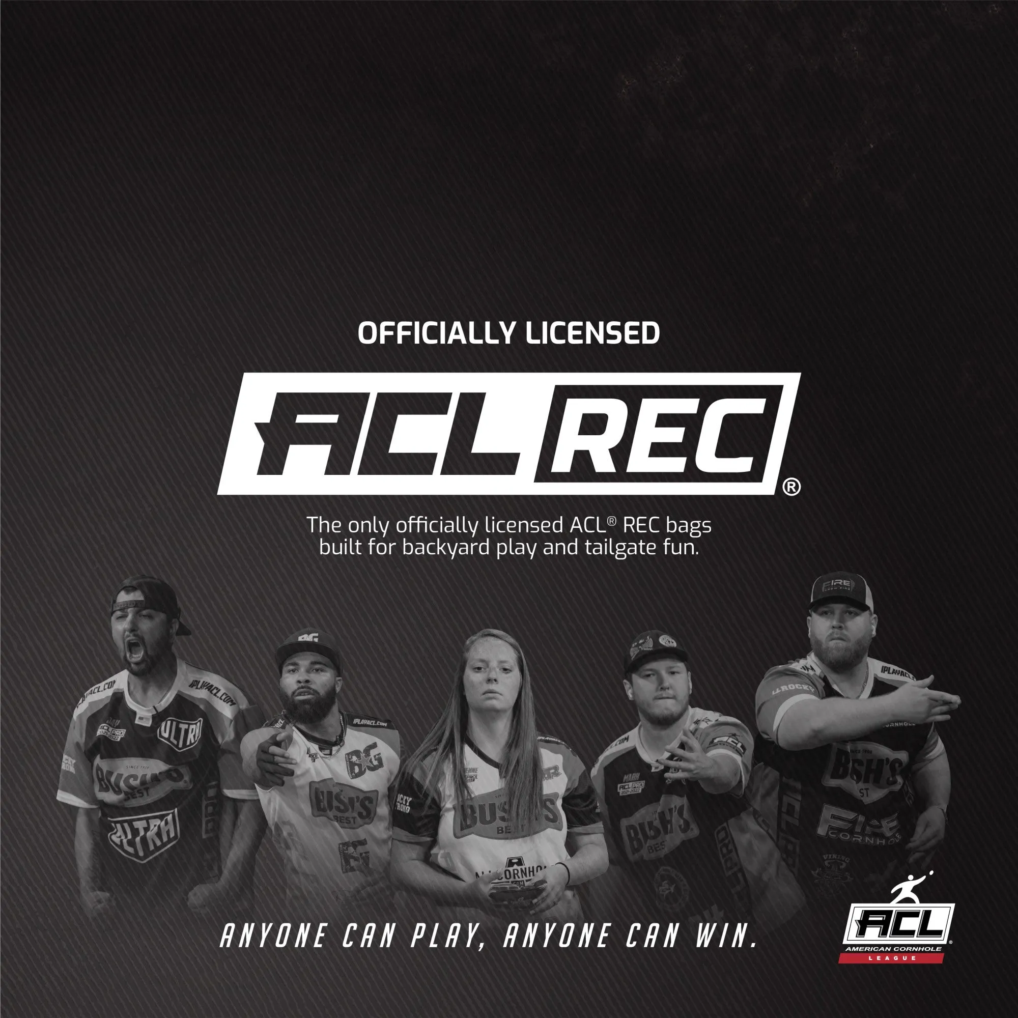 ACL® REC Stick-N-Slick Cornhole Bags