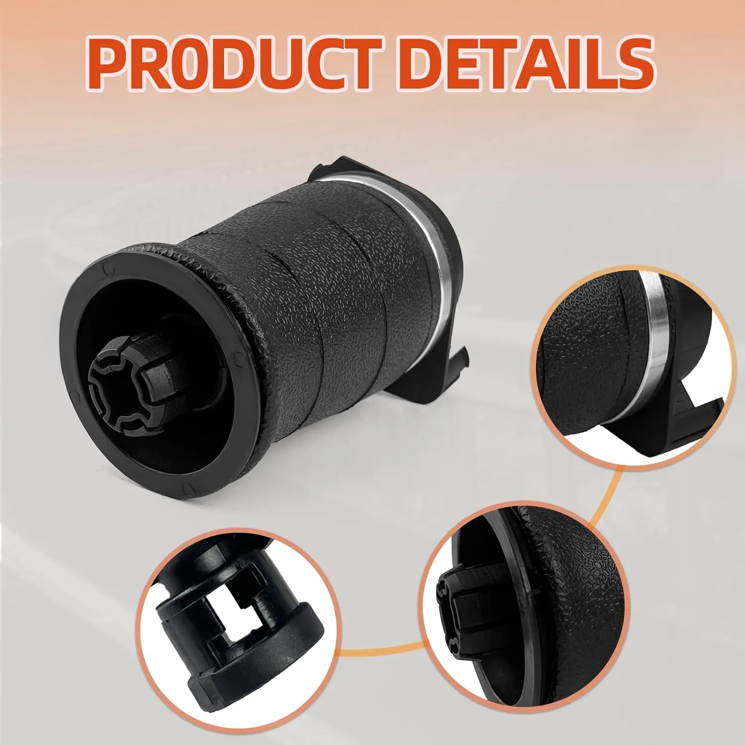 Air Suspension Spring Bag Rear Left Compatible with Lincoln Continental 1995-2002, OEM Number 3U2Z5580NA, 3U2Z5580JA