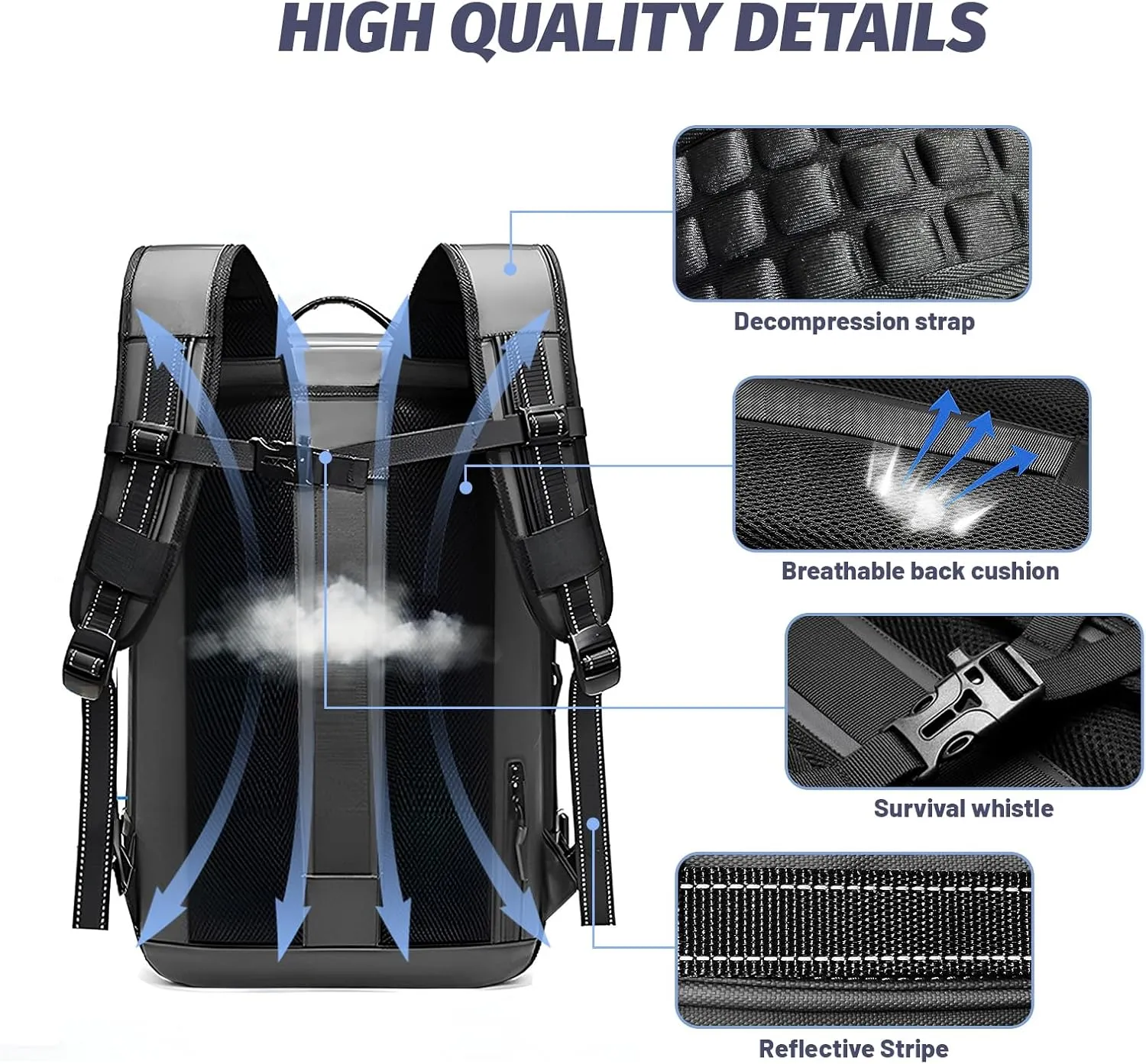 AirVault Vacuum Compression Travel Backpack