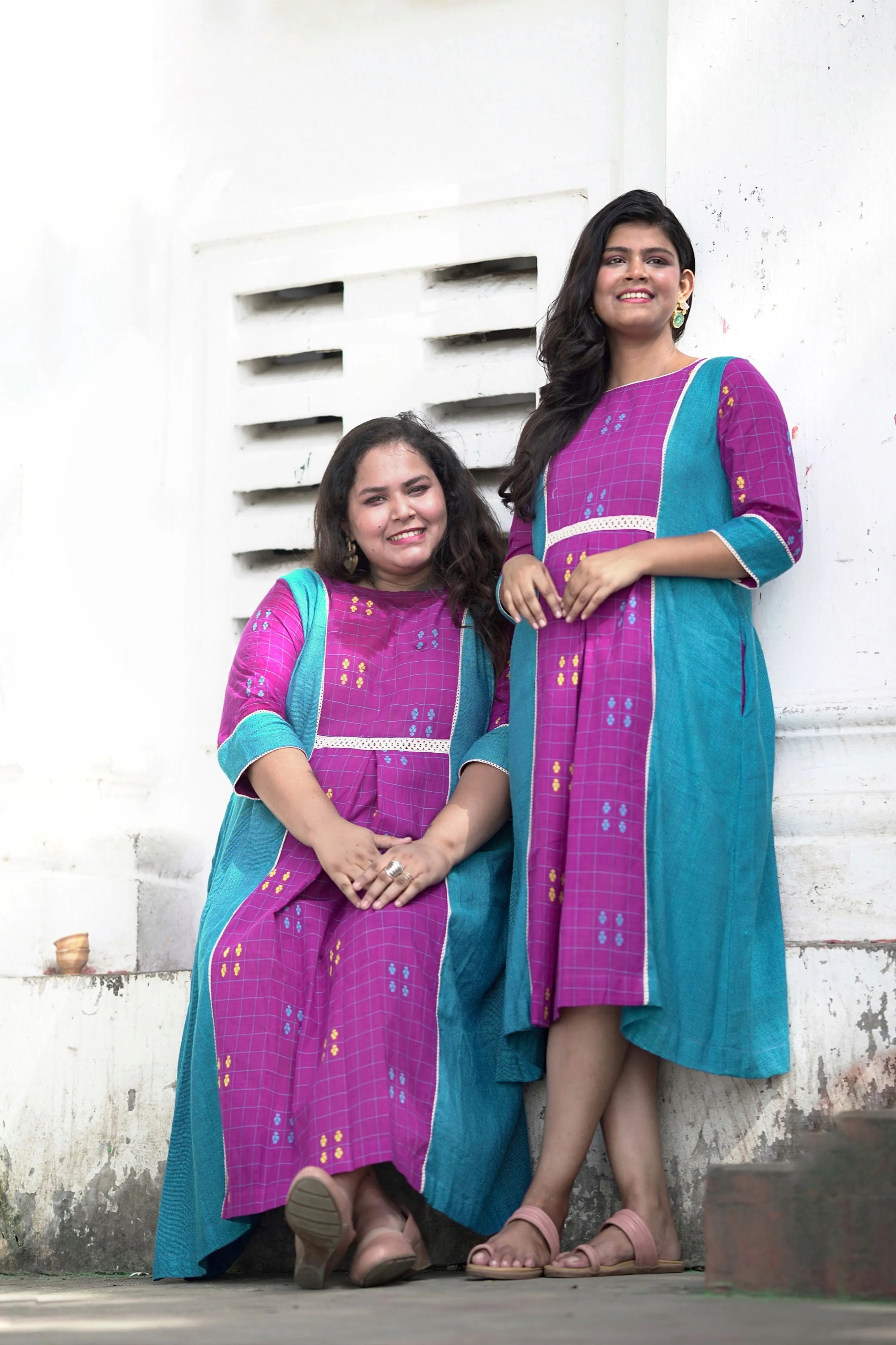 Ambika- A-lined Cotton Dress