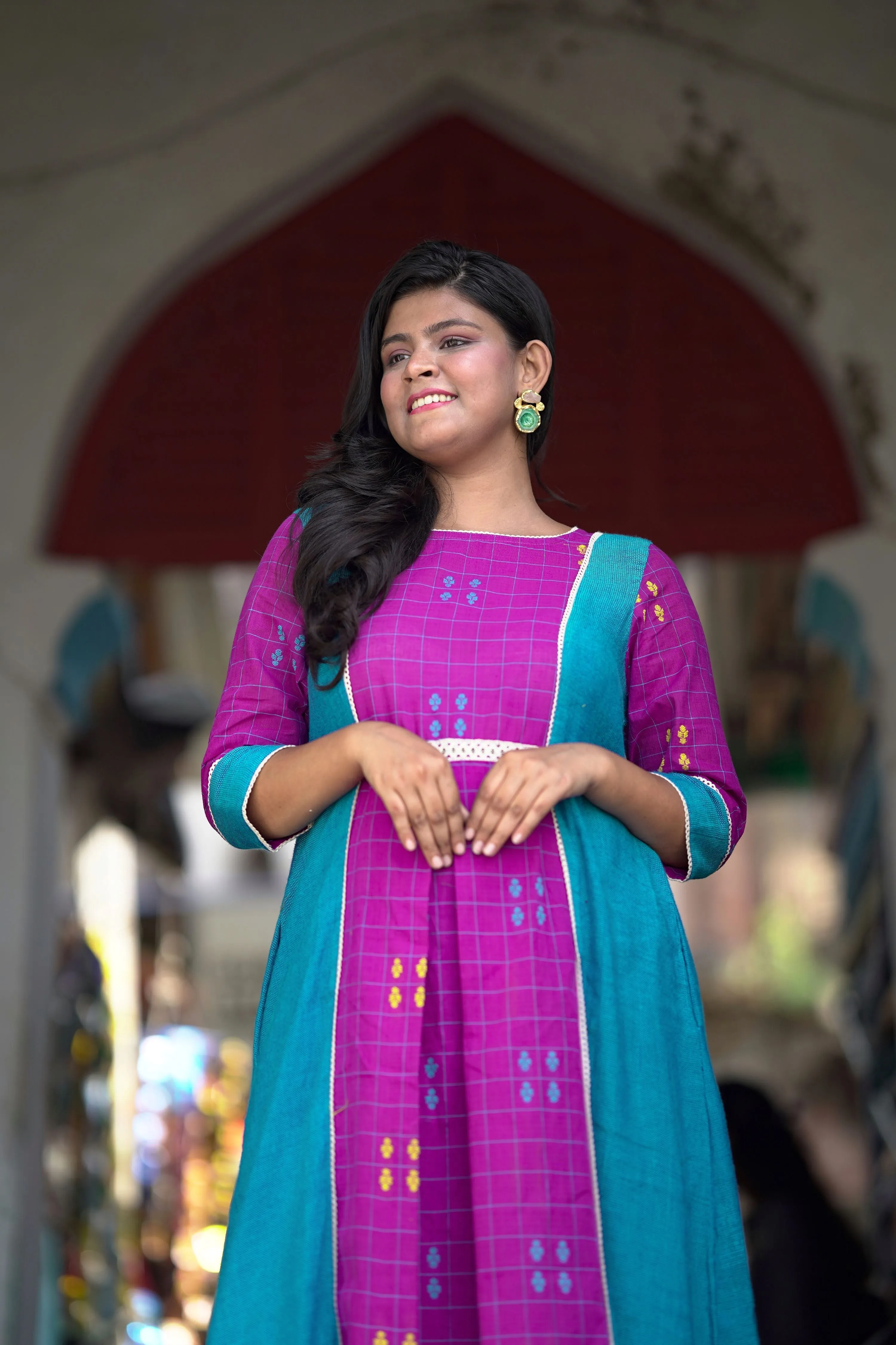 Ambika- A-lined Cotton Dress