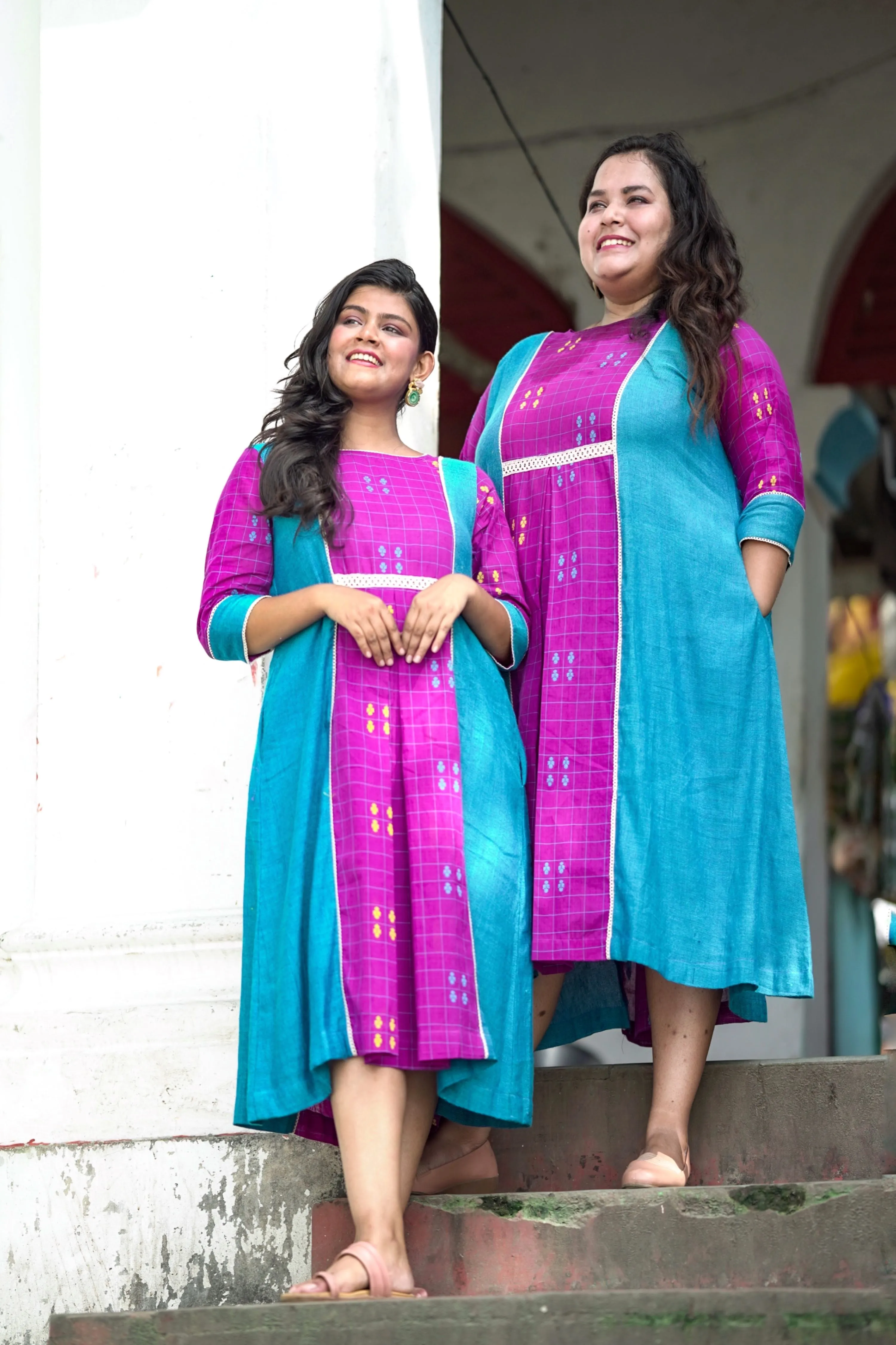 Ambika- A-lined Cotton Dress
