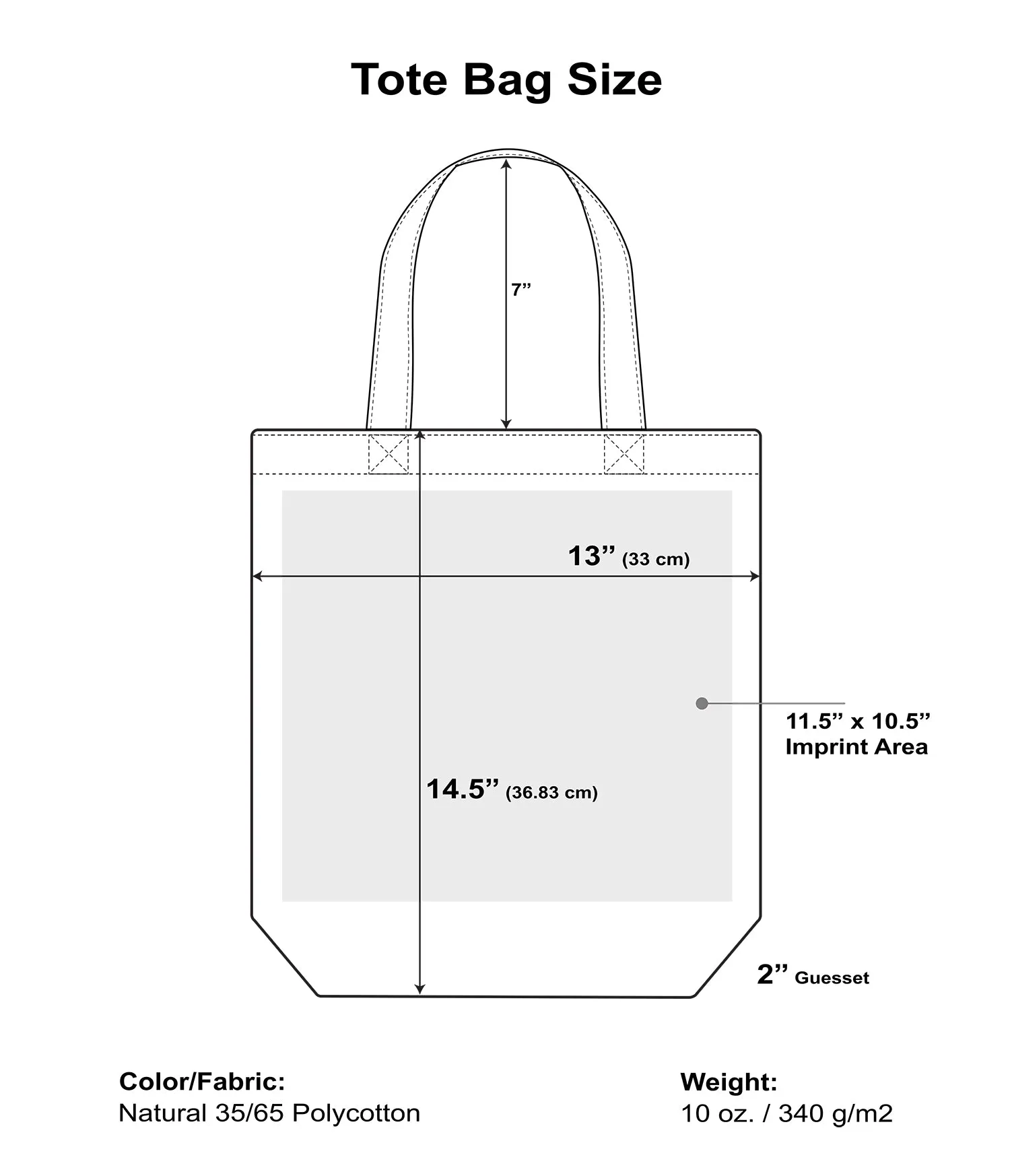 Anchor Pattern Tote Bag - orange