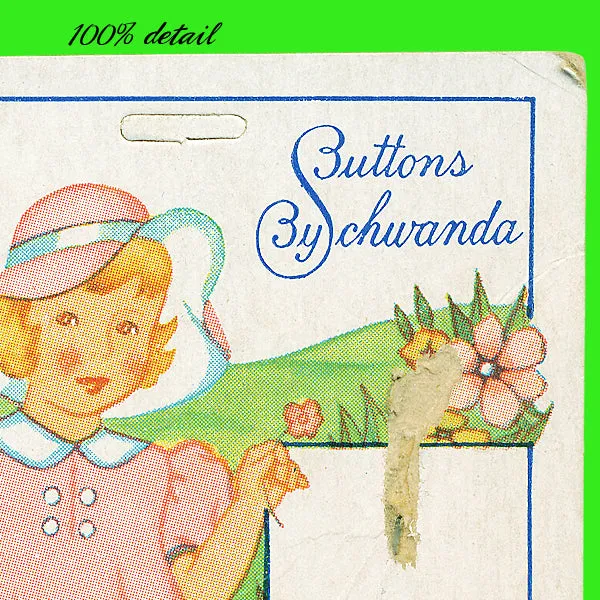 Antique Button Cards, Volume 01