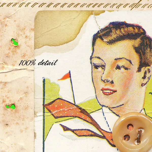 Antique Button Cards, Volume 03