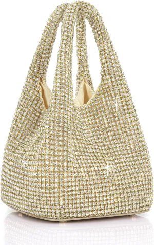 BABEYOND Clutch Purses for Women - Sparkly Evening Bags Glitter Rhinestone Portable Handbag for Party Prom Wedding
