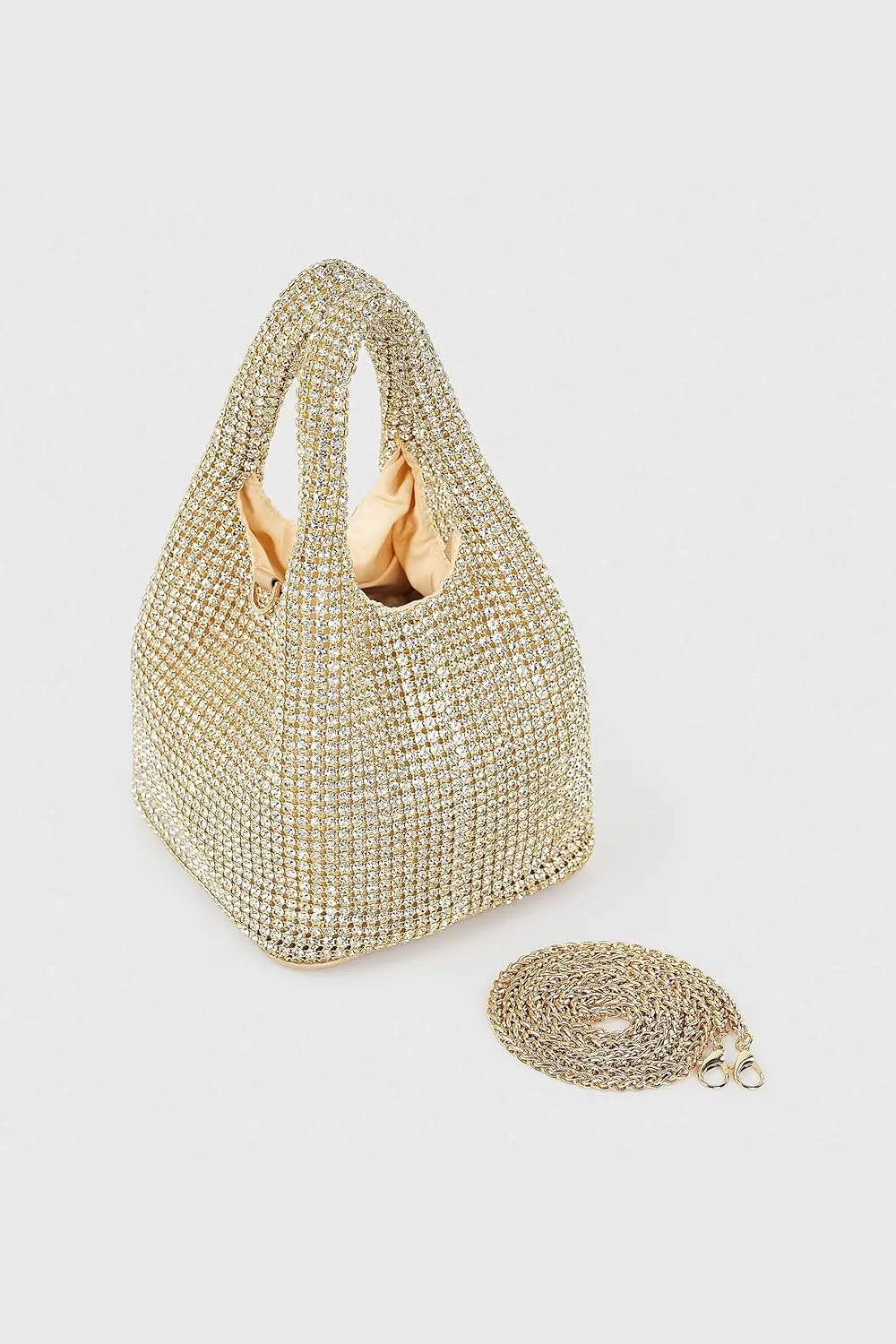 BABEYOND Clutch Purses for Women - Sparkly Evening Bags Glitter Rhinestone Portable Handbag for Party Prom Wedding