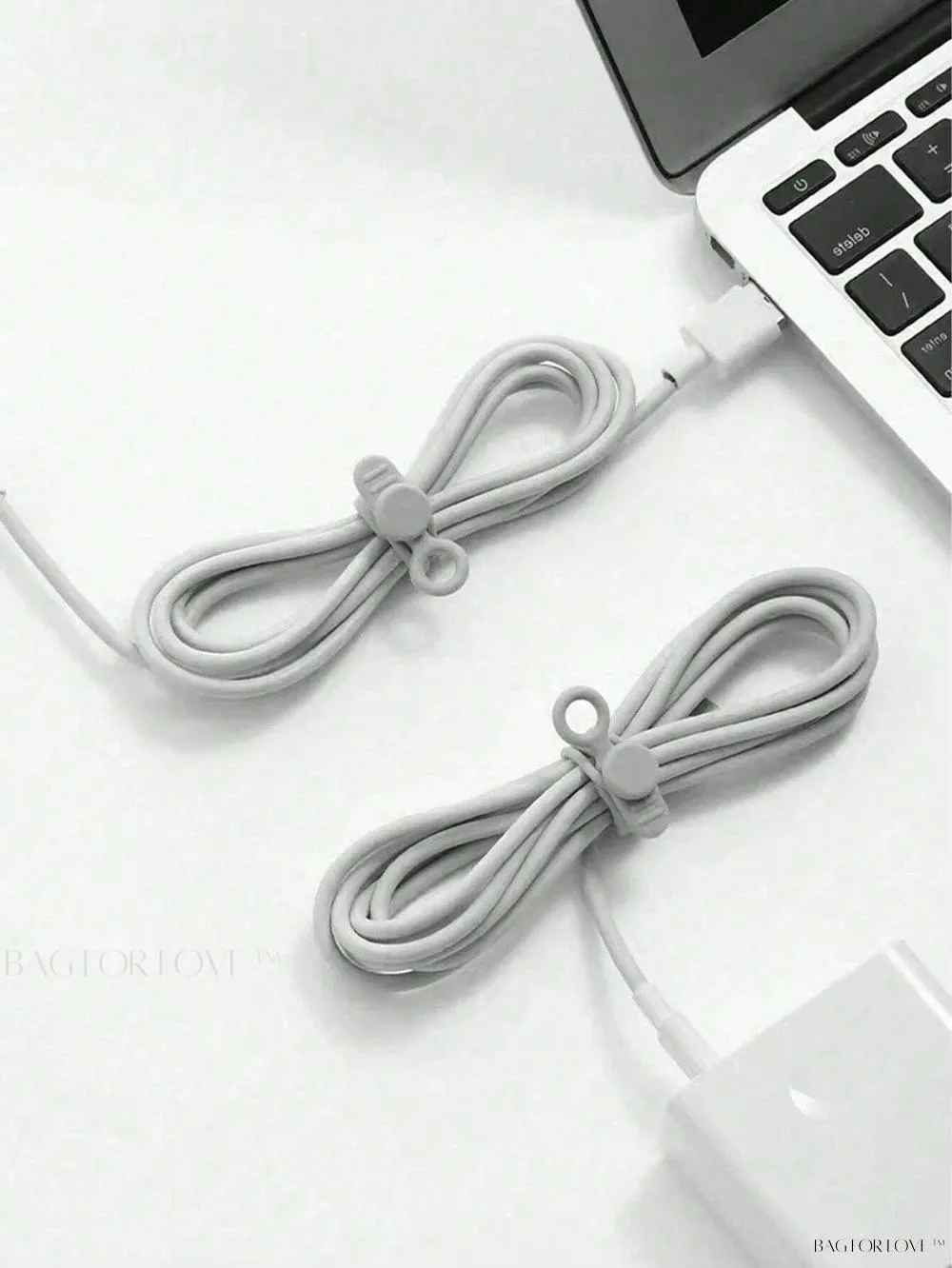 BagForLove - College Essentials Adaptable Cable Ties for Desk Organization