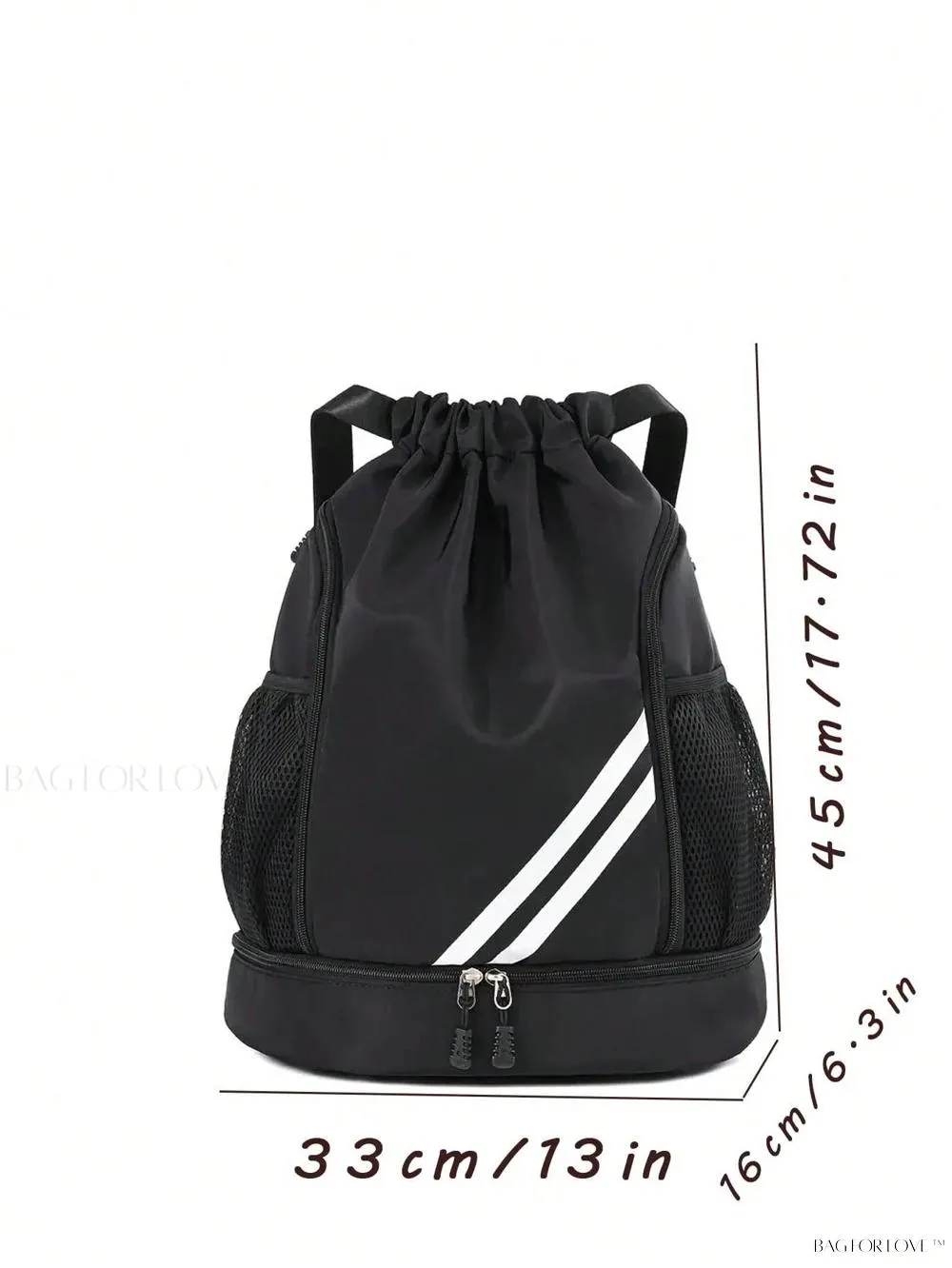 BagForLove - Large Capacity Gym Bag with Waterproof Separation
