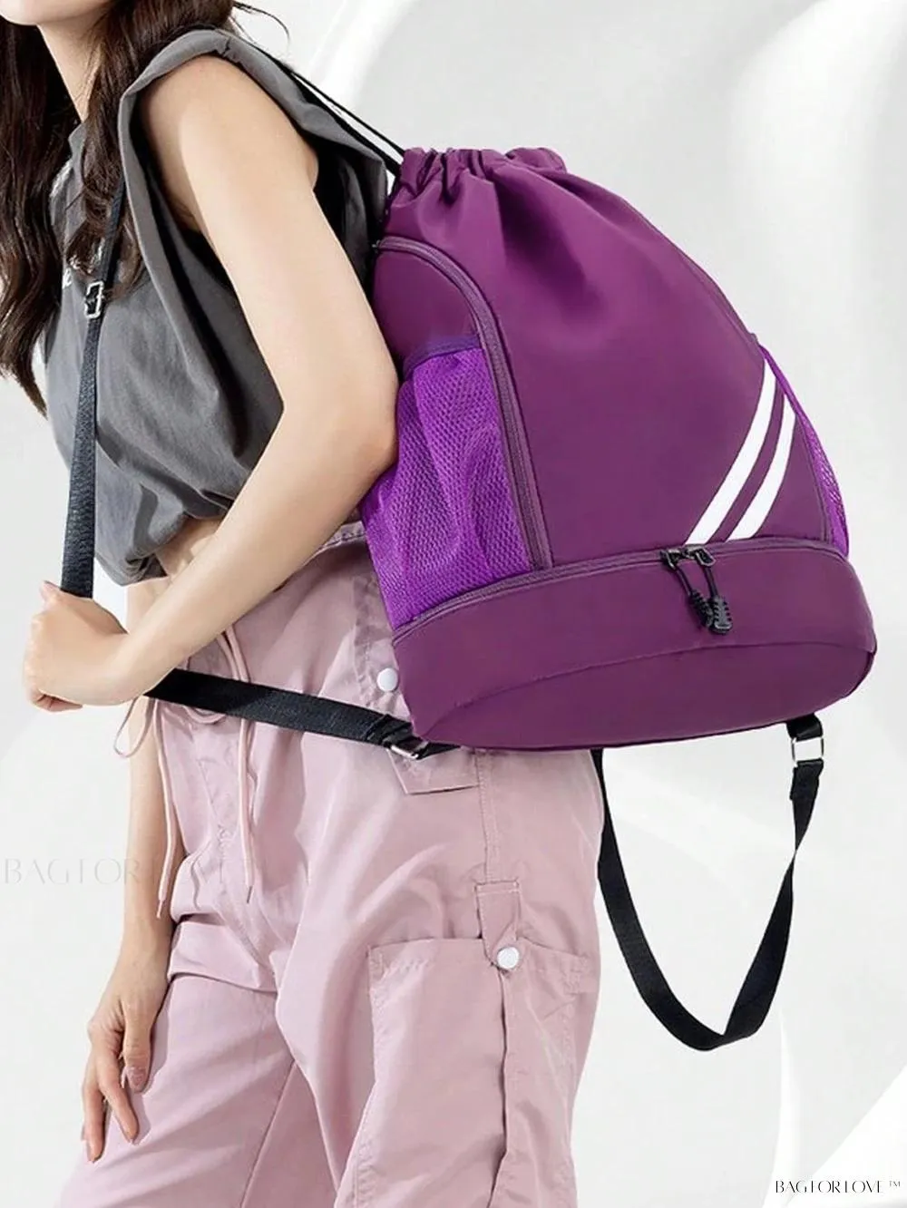 BagForLove - Large Capacity Gym Bag with Waterproof Separation