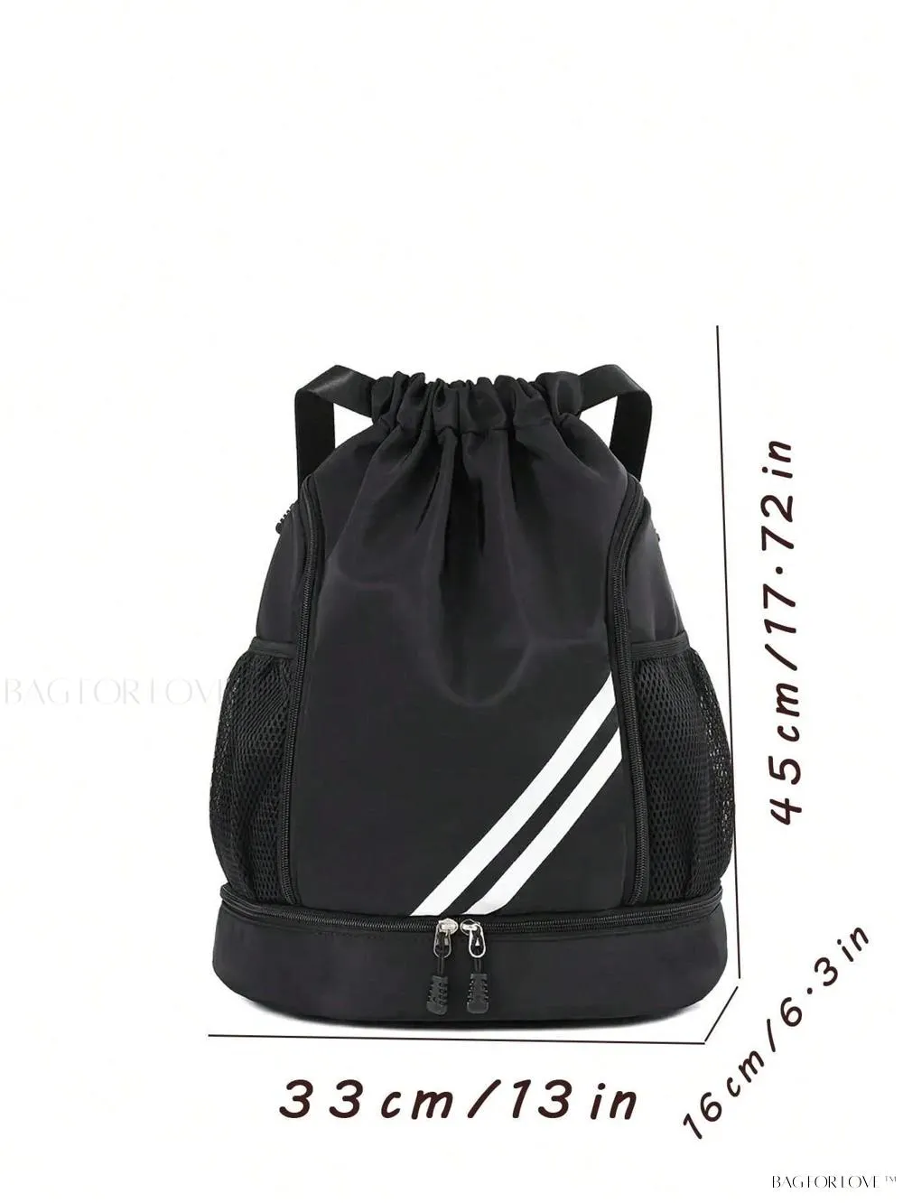 BagForLove - Large Capacity Gym Bag with Waterproof Separation