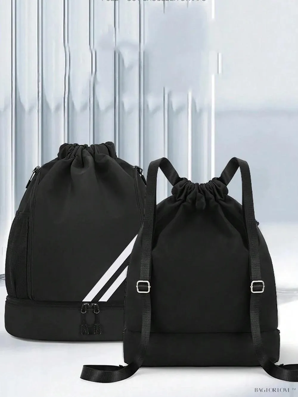 BagForLove - Large Capacity Gym Bag with Waterproof Separation