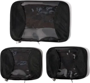 Baggallini Compression Cube 3-piece set - Lightweight Compression Packing Cubes for Travel