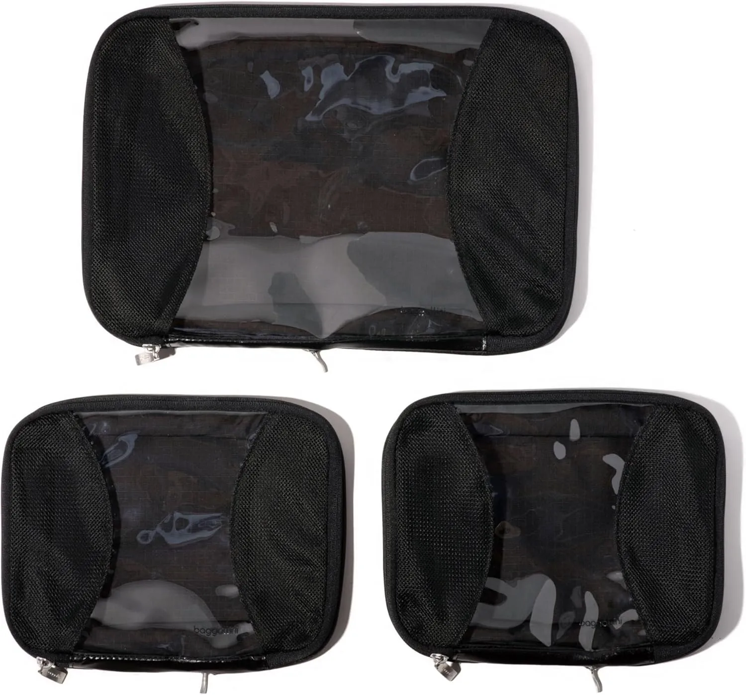Baggallini Compression Cube 3-piece set - Lightweight Compression Packing Cubes for Travel