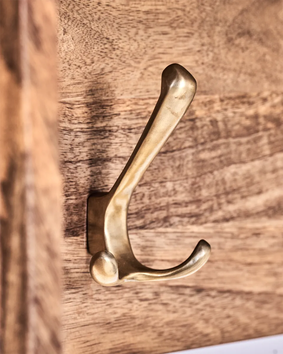 Balance Antique Brown Coat Rack