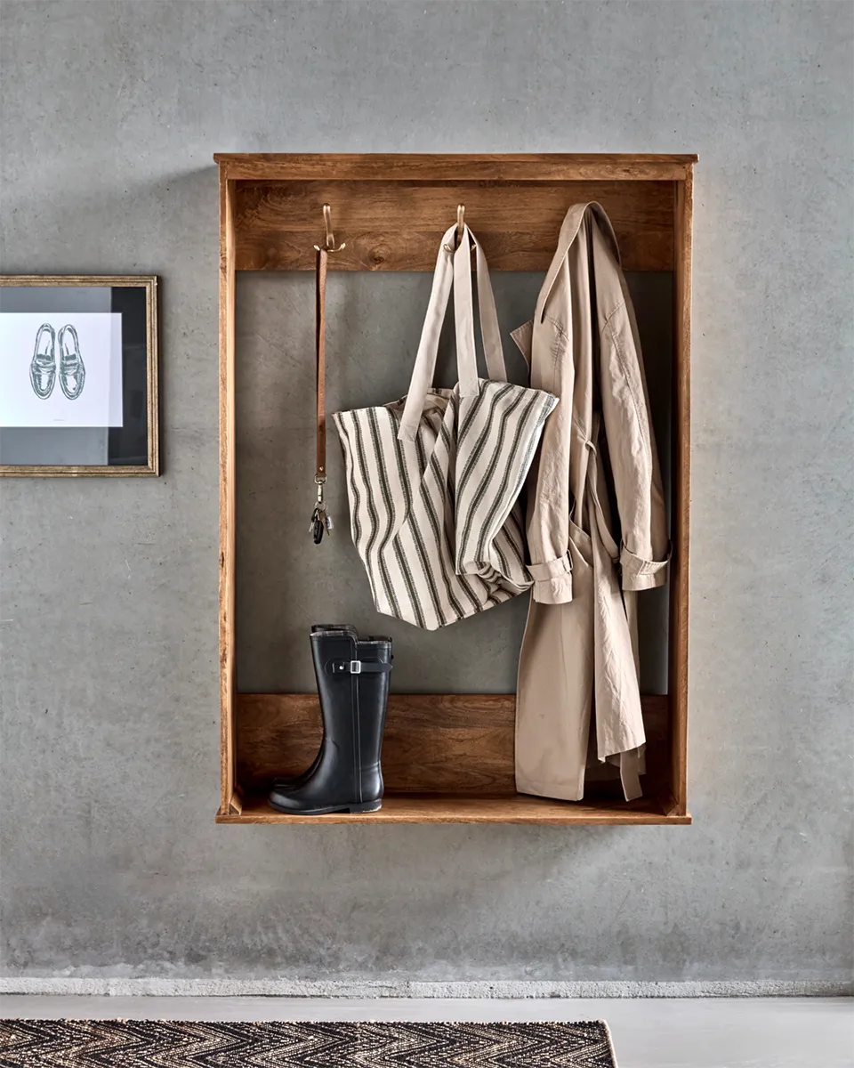 Balance Antique Brown Coat Rack