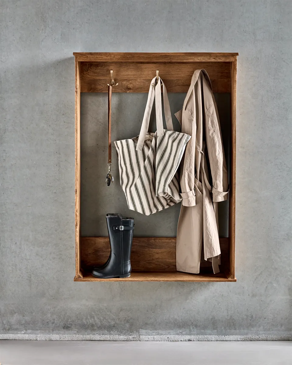 Balance Antique Brown Coat Rack
