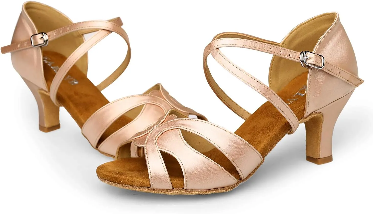 Ballroom Dance Shoes Women, Latin Salsa Bachata Practice Performance Dancer Shoes