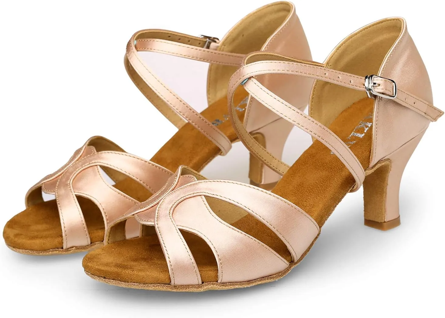 Ballroom Dance Shoes Women, Latin Salsa Bachata Practice Performance Dancer Shoes