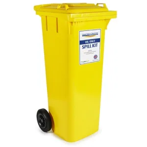 Bargain price Wheeled Oil Spill Litre - 120 Bin Only Kit Big-value deals