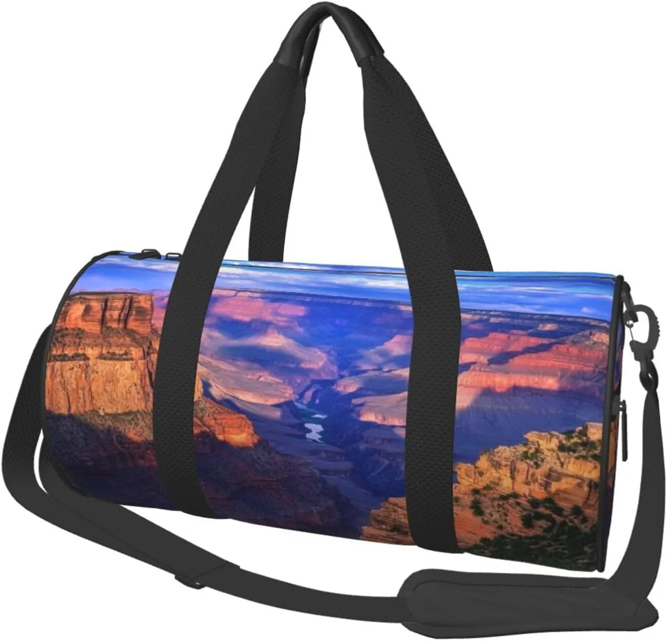 Beauty Grand Canyon Printed Sports Gym Bag for Men Women Foldable Duffel Bag Carry On Weekender Bag for Travel Sports
