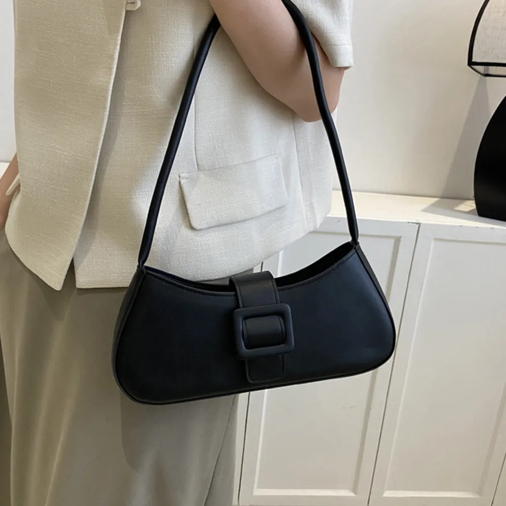 Belt Snap Minimalist Shoulder Bag