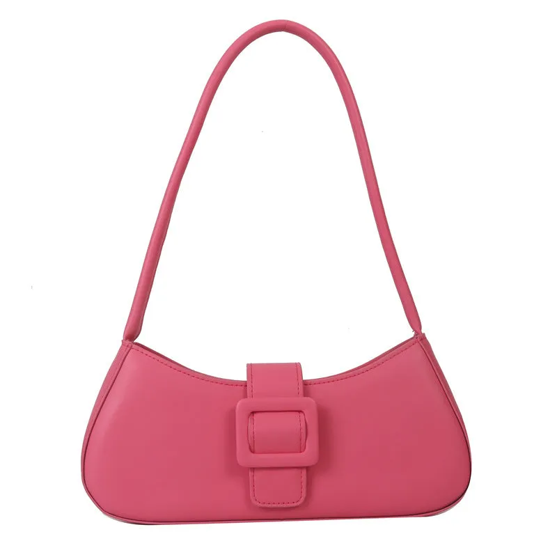 Belt Snap Minimalist Shoulder Bag