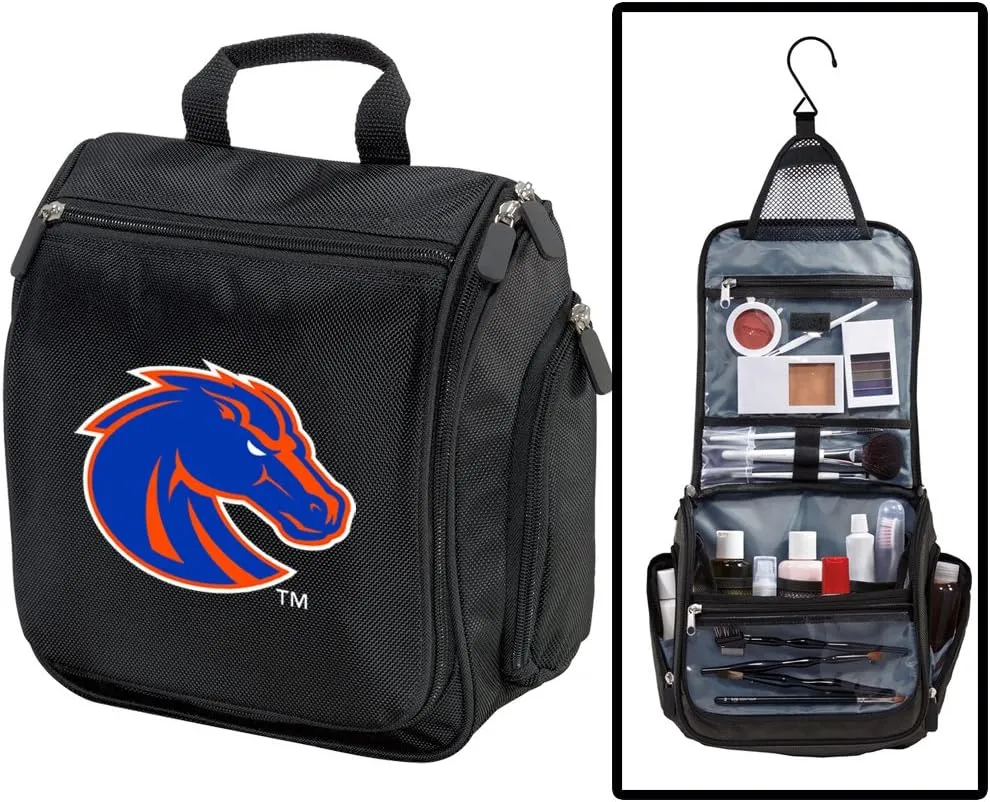 Boise State Toiletry Bags Or Hanging Travel Shaving Kits For Men Navy Blue