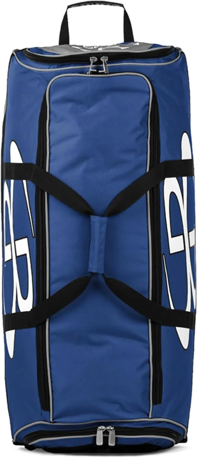 Boombah Brute Rolling Bat Bag - 35" x 15" x 12-1/2" - Multiple Color Options - Holds 4 Bats and Room for Gear - Wheeled Bag
