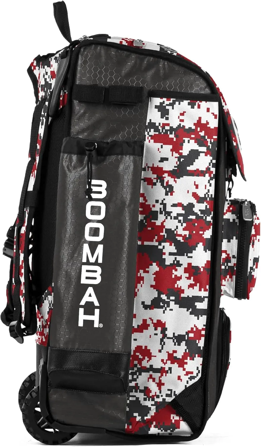 Boombah Catchers Superpack Hybrid Rolling Digital Camo Bat Bag - Multiple Colors - Wheeled & Backpack Version