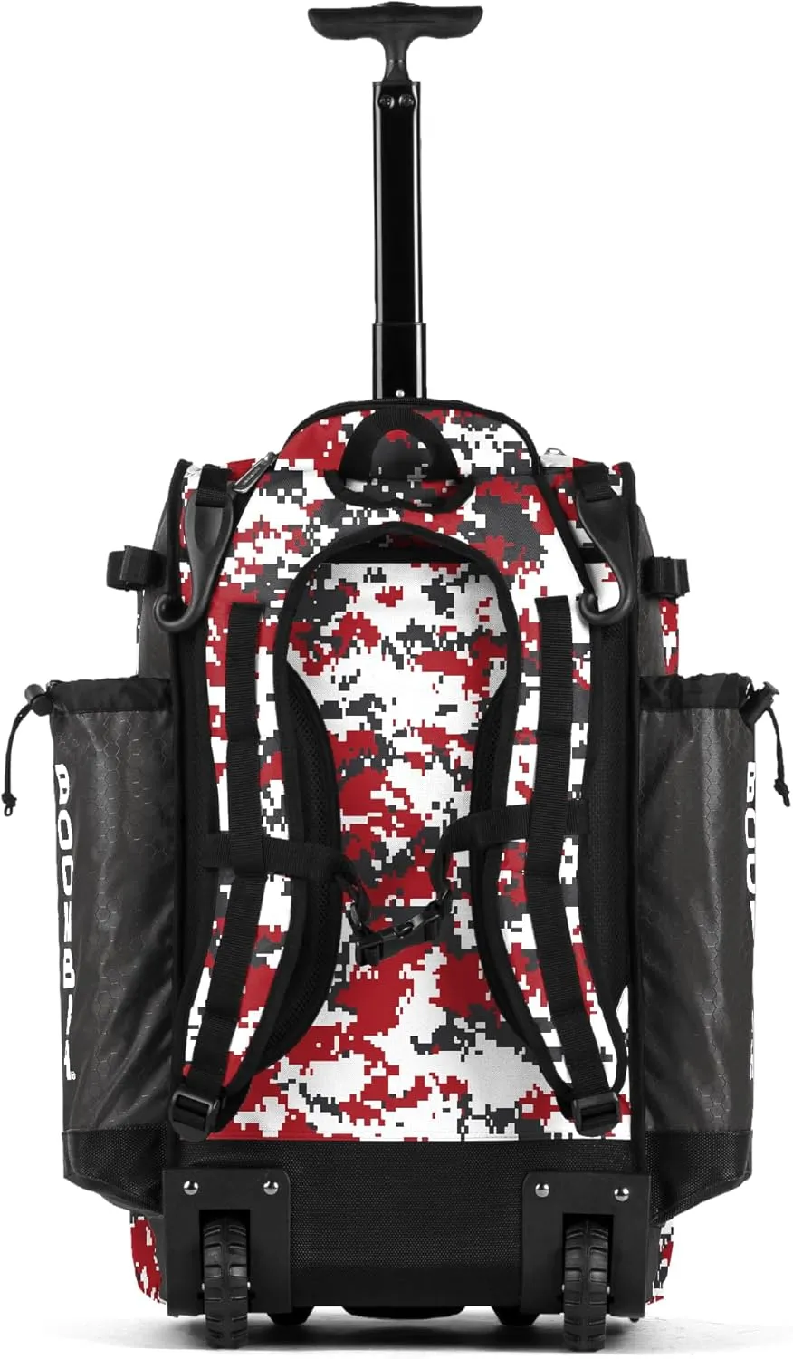 Boombah Catchers Superpack Hybrid Rolling Digital Camo Bat Bag - Multiple Colors - Wheeled & Backpack Version