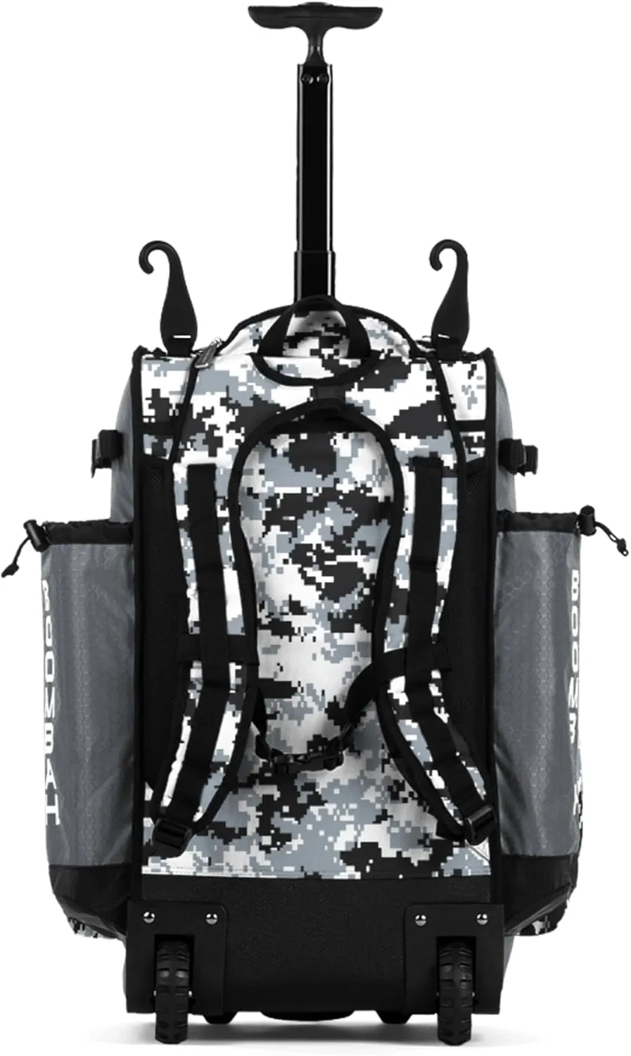 Boombah Superpack Hybrid Rolling Bat Bag Digital Camo - Multiple Colors - Wheeled & Backpack Version