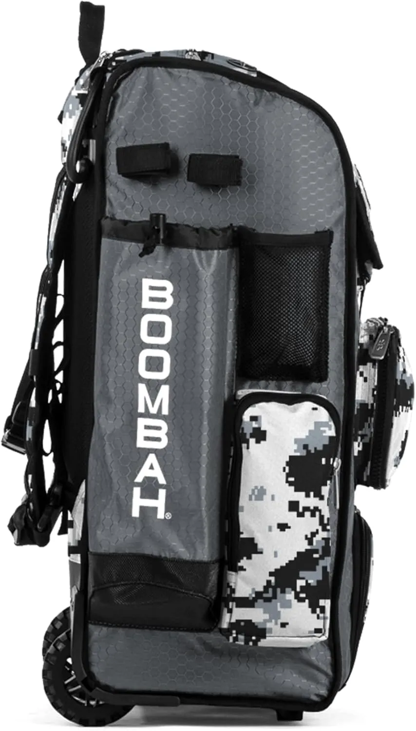 Boombah Superpack Hybrid Rolling Bat Bag Digital Camo - Multiple Colors - Wheeled & Backpack Version