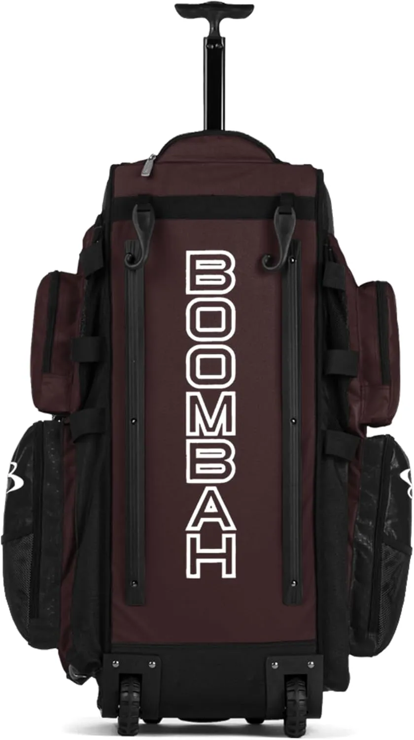 Boombah Superpack XL Rolling Bat Bag - 36" x 16" x 23.5" - Multiple Colors - Wheeled Version