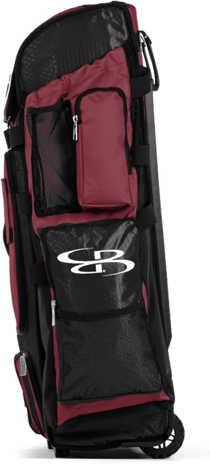 Boombah Superpack XL Rolling Bat Bag - 36" x 16" x 23.5" - Multiple Colors - Wheeled Version