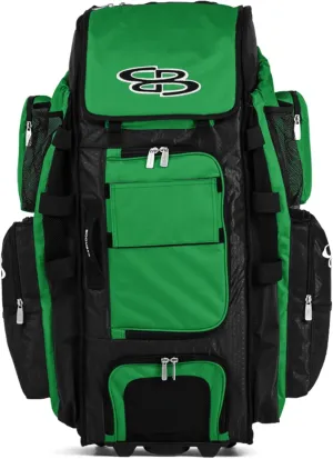 Boombah Superpack XL Rolling Bat Bag - 36" x 16" x 23.5" - Multiple Colors - Wheeled Version